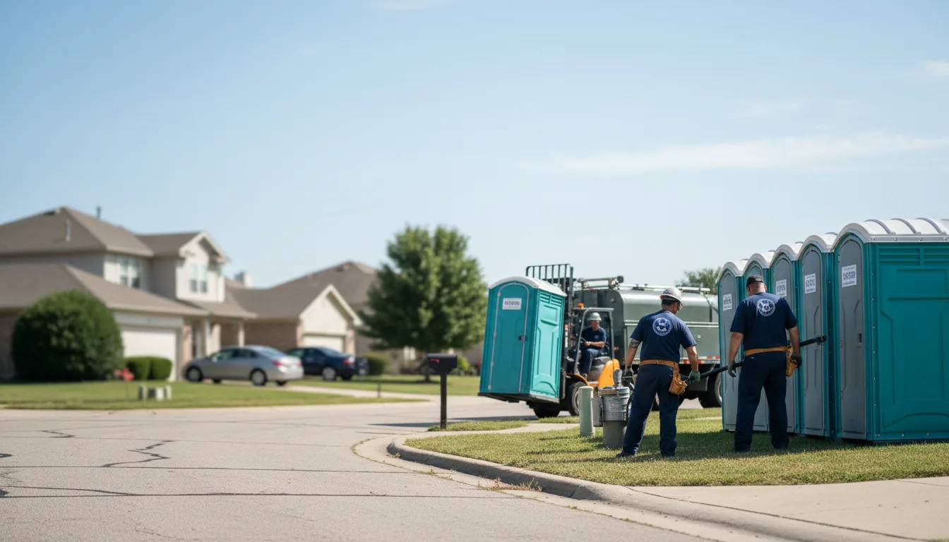 Porta Potty Rental in Fairmount, ND near me